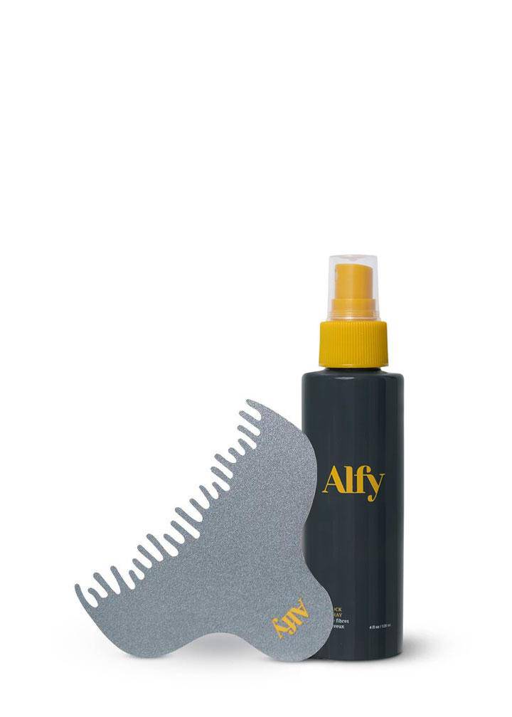 Fiber Lock Hair Spray & Hairline Optimizer Bundle - Alfy